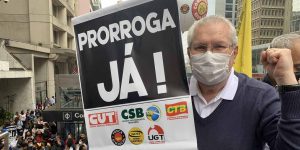 Centrais sindicais fazem ato na Av Paulista