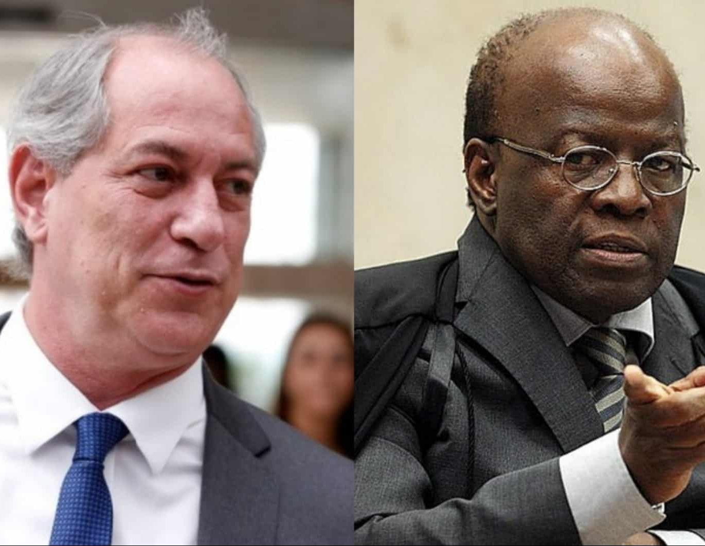 Ciro Gomes e Joaquim Barbosa devem se encontrar nos pr ximos dias