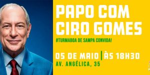 Ciro Gomes promove roda de conversa em SP com militância