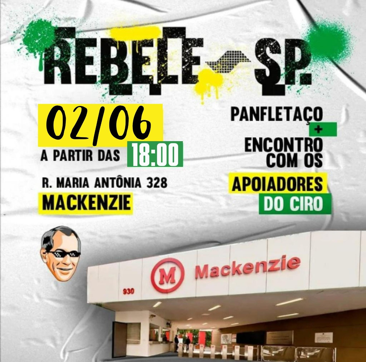 02/06/2022: Rebele-SP no Mackenzie